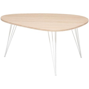 Kaffeetisch Neile Metall, 97x65 cm