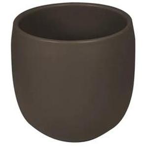 Kaheku Pflanzkübel Amego Braun | Pflanzengefäß  Ø14 cm