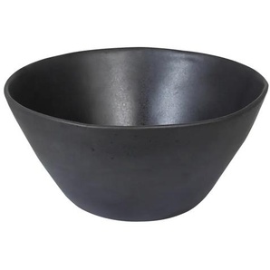 Kaheku Schale Teca | Grau-matt