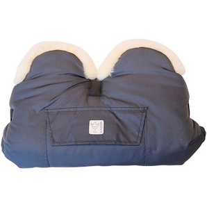 Kaiser Lammfell-Handwärmer BIG grau 8271356