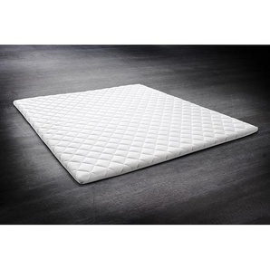 Kaltschaum-Topper 180 x 200cm Bezug: Webstoff Kern: Kaltschaum Weiß