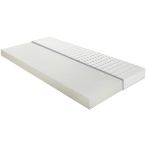 Kaltschaummatratze Allround 140 x 200cm Kern: PUR-Polyetherschaum Bezug: Drell Weiß