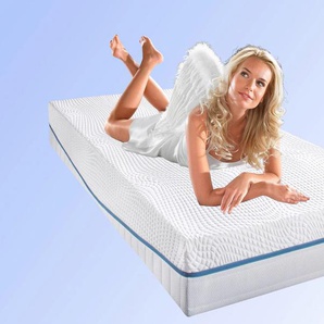 Kaltschaummatratze HN8 SCHLAFSYSTEME Royal Visco 26 Matratzen Gr. 2 (0 kg - 80 kg), B/H/L: 90 cm x 26 cm x 200 cm, Polyester Bezug, Material oben: Viskose-Polyester-Elasthan, Material unten: Polyester, 1 St., weiß Allergiker-Matratzen Matratze Tolles