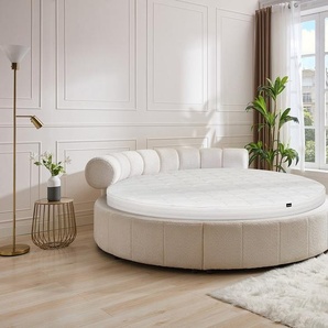 Kaltschaummatratze rund - 1 Zone - Härtegrad 2 - 220 x 220 cm - ROMA von YSMÉE