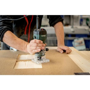 Metabo - fm 500-6 Kantenfräse (leichte & kompakte Fräse, Kantfräse) 601741000