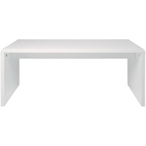 Kare-Design Schreibtisch, Weiß, Wange, 85x76x180 cm, Arbeitszimmer, Schreibtische, Bürotische