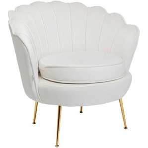 Kare-Design Sessel, Beige, Textil, 85x73x78 cm, Wohnzimmer, Sessel, Polstersessel