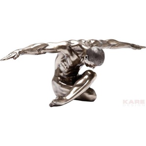 Kare-Design Skulptur, Bronze, Metall, Kunststoff, 137x40x47 cm, Dekoration, Skulpturen & Dekoobjekte, Skulpturen