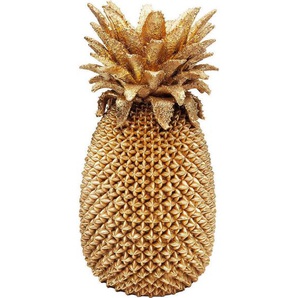 Kare-Design Vase, Gold, Kunststoff, Frucht, 25x50x25 cm, handgemacht, Dekoration, Vasen