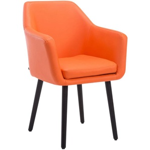 Karlsmo Dining Chair - Modern - Orange - Wood - 61 cm x 57,5 cm x 88 cm
