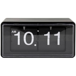 Karlsson Wanduhr, Schwarz, Kunststoff, 10x10x20 cm, Timerfunktion, Dekoration, Uhren, Wanduhren