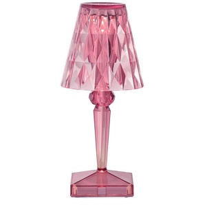 Kartell Battery Tischlampe LED batteriebetrieben Ø12x26 cm
