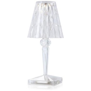Kartell Battery Tischlampe LED batteriebetrieben Ø12x26 cm