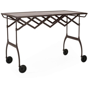Kartell Battista Servierwagen mit Rollen 100x54x69 cm