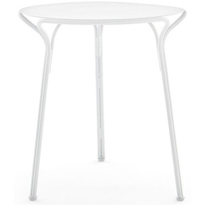 Kartell Hiray Gartentisch verzinkter Stahl Ø65x72 cm
