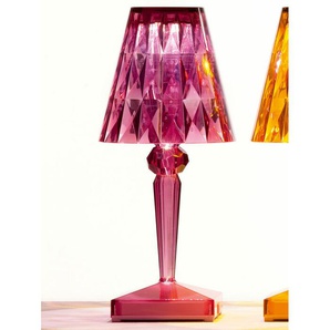 Kartell LED-Tischleuchte Battery lila, Designer Ferruccio Laviani, 22x13x13 cm