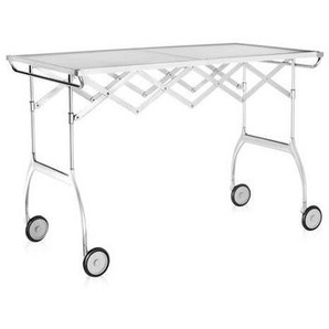 Kartell Servier- und Klapptisch Battista, Designer Antonio Citterio, 69x100x54 cm