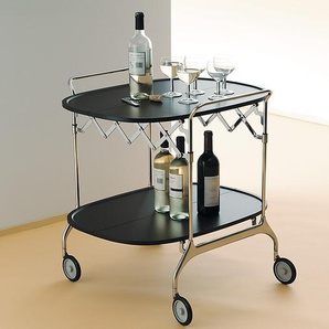 Kartell Servierwagen Gastone, Designer Antonio Citterio, 70x68x62 cm