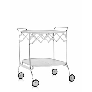 Kartell Servierwagen Gastone, Designer Antonio Citterio, 70x68x62 cm