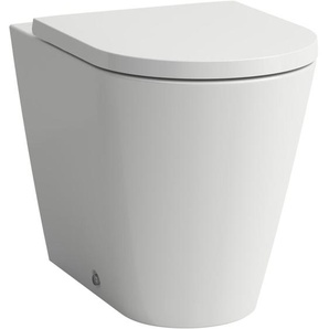 Kartell Stand-WC Tiefspüler, ohne Spülrand, Abgang - Laufen