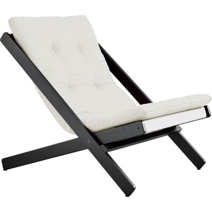 Klappstuhl KARUP DESIGN Boogie Stühle schwarz (natur, schwarz) Klappstühle Stühle Bezugsqualität 1