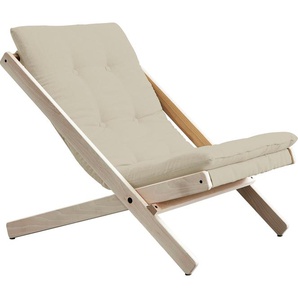 Klappstuhl KARUP DESIGN Boogie Stühle beige (beige, natur) Klappstühle Stühle Bezugsqualität 1