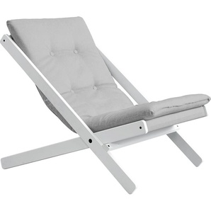 Klappstuhl KARUP DESIGN Boogie Stühle grau (hellgrau, weiß) Klappstühle Stühle Bezugsqualität 1