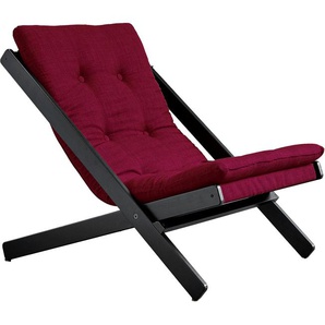 Klappstuhl KARUP DESIGN Boogie Stühle schwarz (bordeaux, schwarz) Klappstühle Stühle Bezugsqualität 1