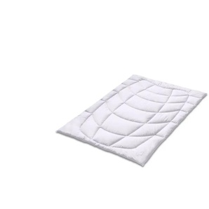 Kauffmann 4-Jahreszeiten Mono-Steppbett - weiß - Materialmix - 155 cm - 5 cm | Möbel Kraft