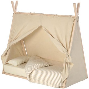 Kave Home - Abdeckung für Maralis Tipi Bett 90 x 190 cm aus 100% Baumwolle