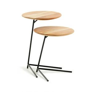 Kave Home - Asha Set aus 2 Beistelltischen Ø 40 cm / Ø 40 cm