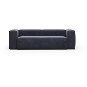 Kave Home - Blok 3-Sitzer-Sofa blau 240 cm FR