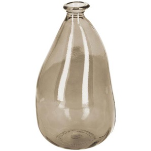 Kave Home - Brenna Vase aus braunem Glas 100% recycelt 36 cm
