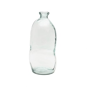 Kave Home - Brenna Vase aus transparentem Glas 100% recycelt 73 cm