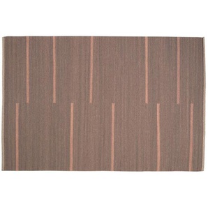 Kave Home - Caliope Teppich aus Wolle und Baumwolle braun 160 x 230 cm