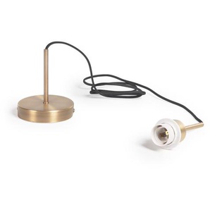 Kave Home - Fulvia Fassung fÃ¼r Deckenlampe aus Metall mit Finish in Gold