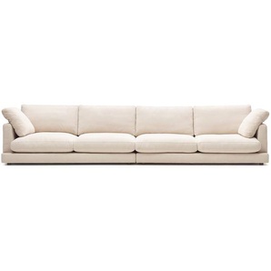 Kave Home - Gala 6-Sitzer-Sofa beige 390 cm
