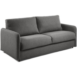 Kave Home - Kymoon 2-Sitzer-Bettsofa Visco in Schwarz 160 cm