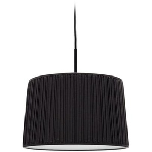 Kave Home - Lampenschirm für Deckenleuchte Guash in Schwarz Ø 40 cm