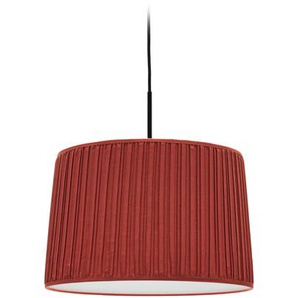 Kave Home - Lampenschirm für Deckenleuchte Guash in Terrakotta Ø 40 cm