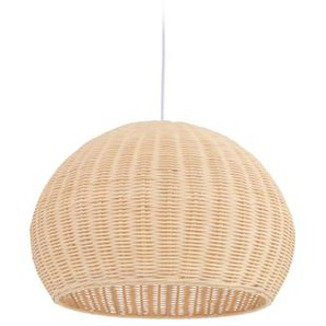 Kave Home - Lampenschirm für die Lampe Deyarina aus Rattan mit natürlichem Finish Ø 45 cm