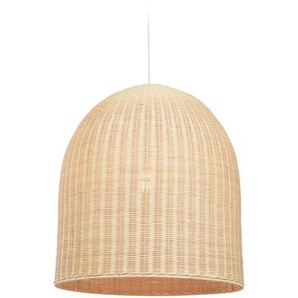 Kave Home - Lampenschirm für die Lampe Druciana aus Rattan mit natürlichem Finish Ø 60 cm