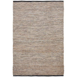 Kave Home - Larena Teppich Mischgewebe aus Wolle und Jute mehrfarbig 160 x 230 cm