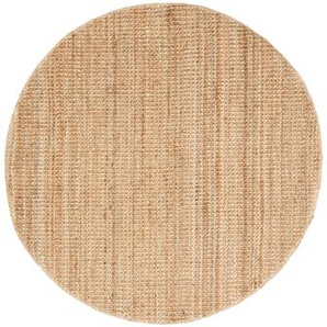 Kave Home - Madelin runder Teppich aus Jute natur Ø 150 cm