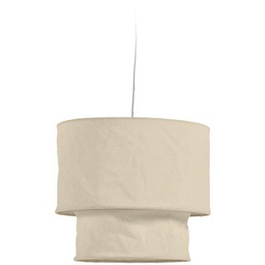 Kave Home - Mariela Deckenlampenschirm aus Leinen mit beigem Finish Ø 40 cm