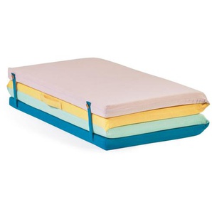 Kave Home - Matte für Babys Agapita aus Biobaumwolle (GOTS) mehrfärbig 60 x 160 cm