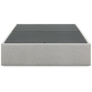 Kave Home - Matters aufklappbares Bettgestell in Grau für Matratze von 150 x 190 cm