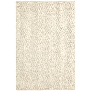 Kave Home - Miray Teppich aus Wolle in WeiÃŸ 160 x 230 cm