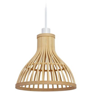 Kave Home - Nathaya Deckenlampe aus Bambus mit natÃ¼rlichem Finish Ã˜ 30 cm