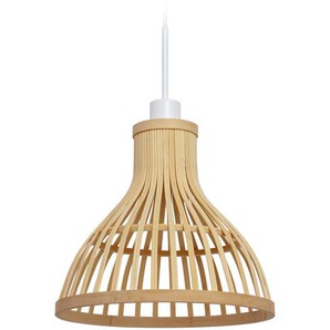 Kave Home - Nathaya Deckenlampe aus Bambus mit natürlichem Finish Ø 30 cm
